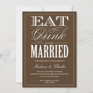 & ÊTRE MARIÉ FAIRE-PART DE MARIAGE