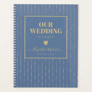 ÊTRE ORGANISÉ WEDDING PLANNER - Dusty Blue GOLD