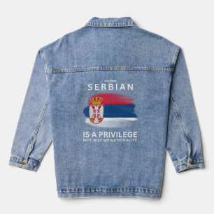 Être Serbe Est Un Privilège