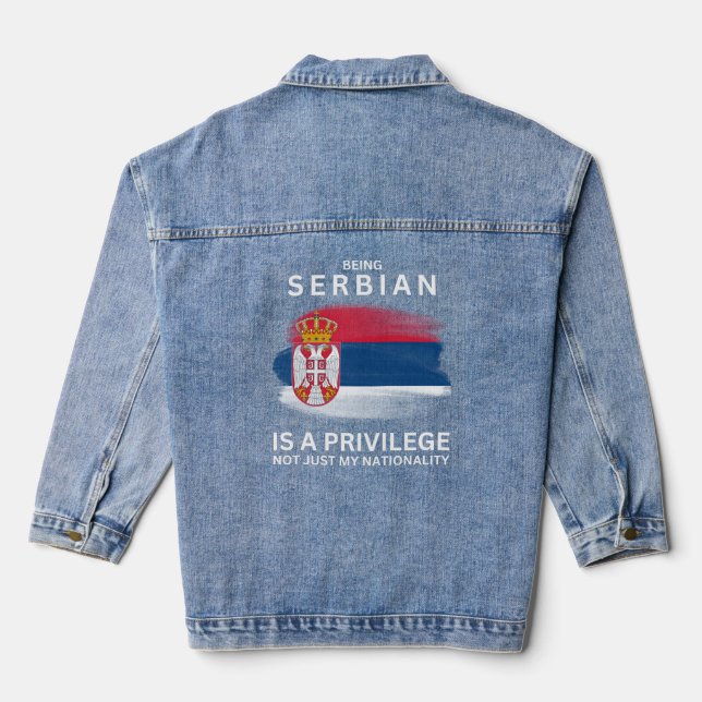 Être Serbe Est Un Privilège (Verso)