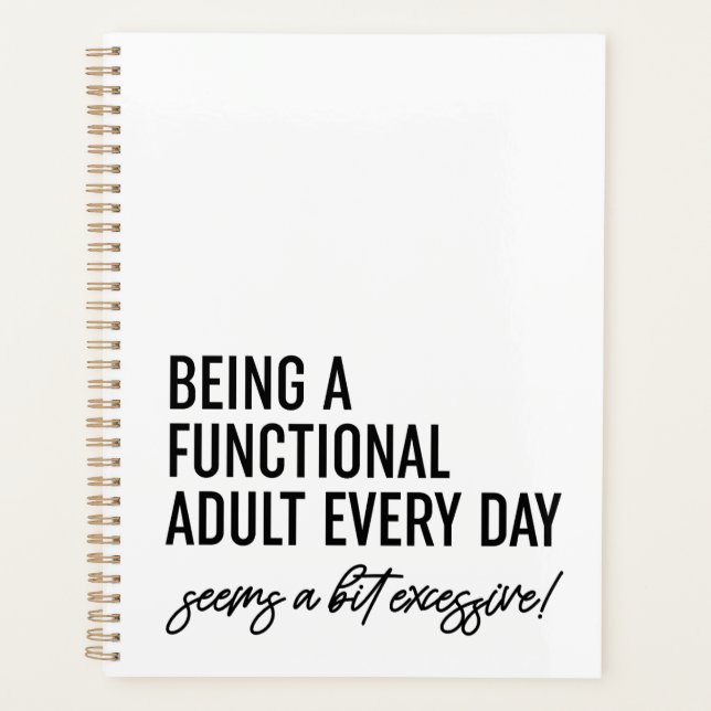 Être Un Adulte Fonctionnel Tous Les Jours (Devant)