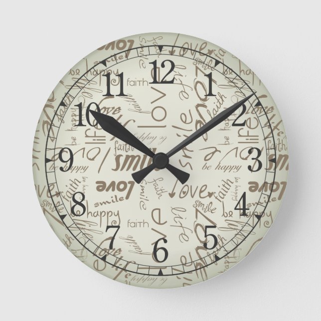 Être vintage horloge (Recto)