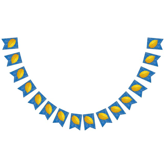 Etrogs for Sukkot Bunting Flags (All)