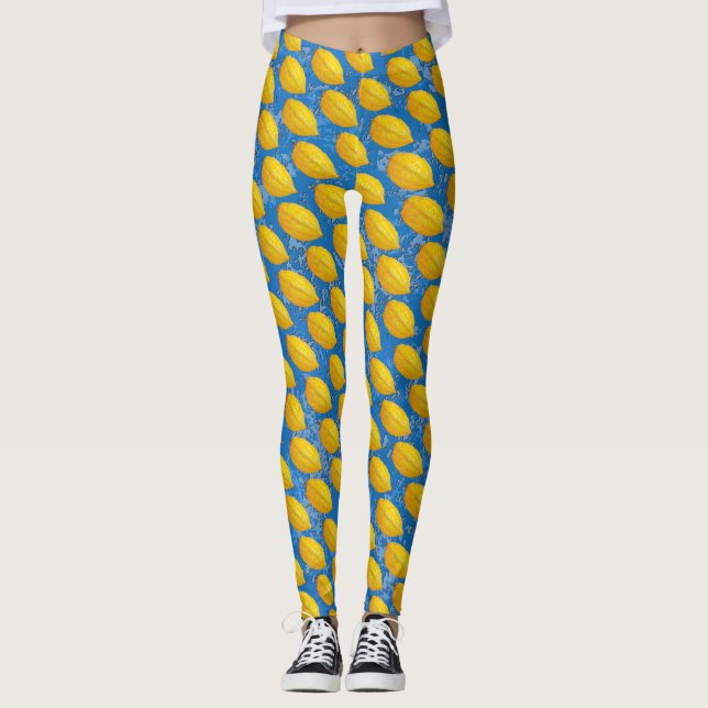 Etrogs for Sukkot Leggings (Front)