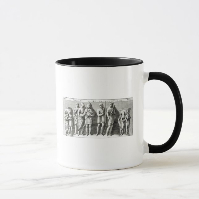 Etruscan Sarcophagus Mug (Right)