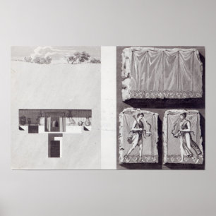Etruscan Tombs, c. 1780 Poster
