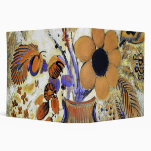 Etruscan Vase with Flowers, Redon Binder