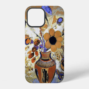 Etruscan Vase with Flowers, Redon iPhone 12 Case