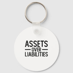 Ets Over Liabilities _ Funny Accountant _ Motivati Keychain