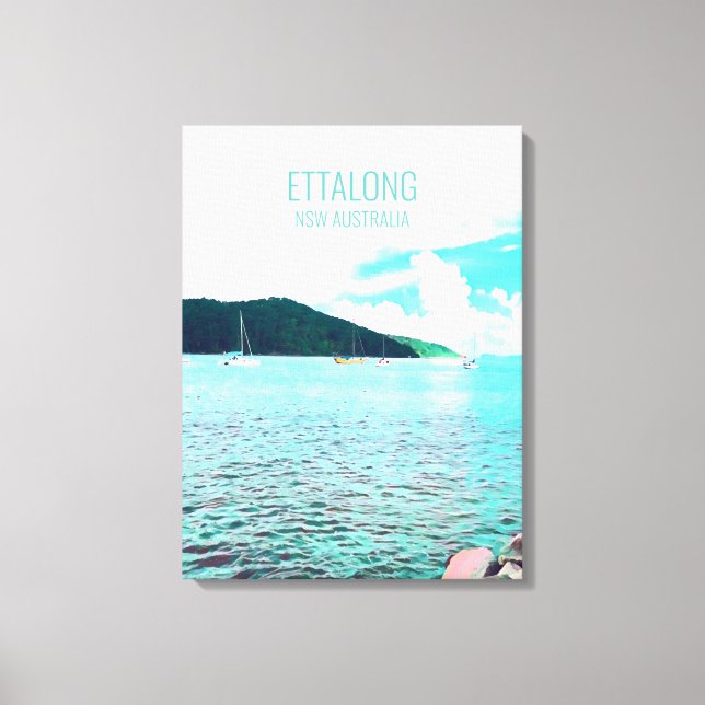 Ettalong Central Coast NSW Australia Canvas Print (Front)