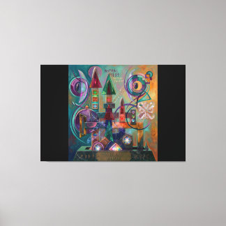 Etude №16 Astral Pilot ver.2 Canvas Print