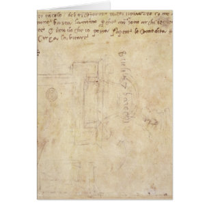 Étude architecturale avec des notes