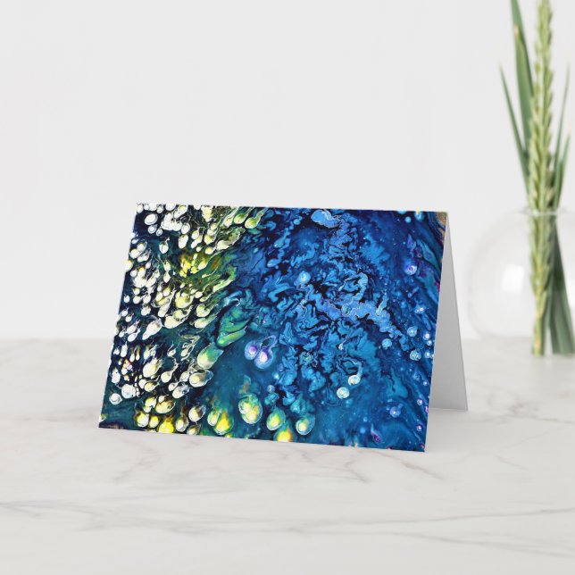 Étude couleur Abstraite 19, carte (Devant)