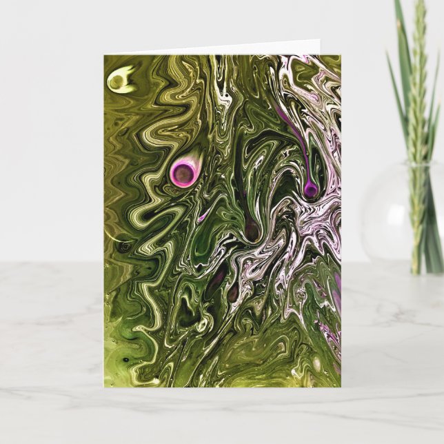 Étude couleur Abstraite 502, carte (Devant)