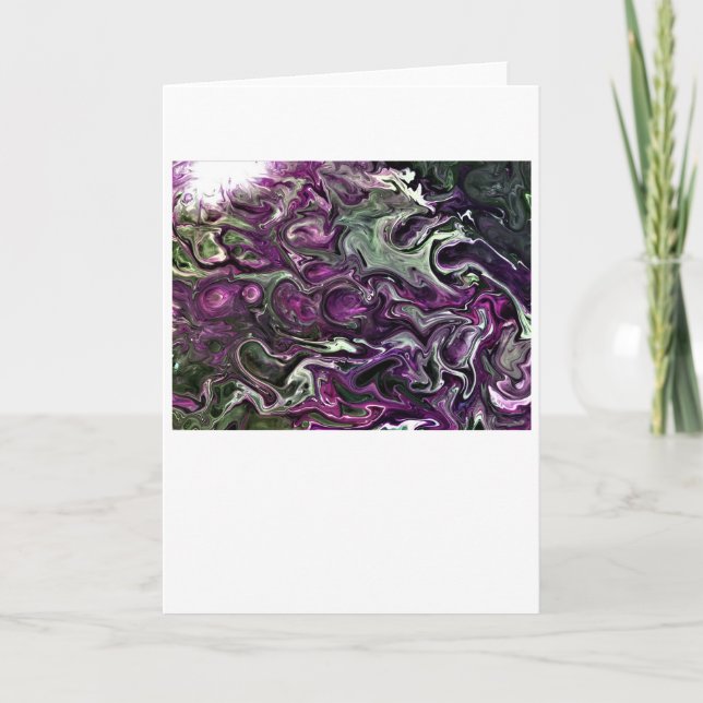 Étude couleur Abstraite 506, carte (Devant)