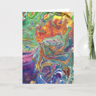 Étude de couleur Abstraite 1, carte