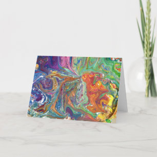 Étude de couleur Abstraite 1, carte