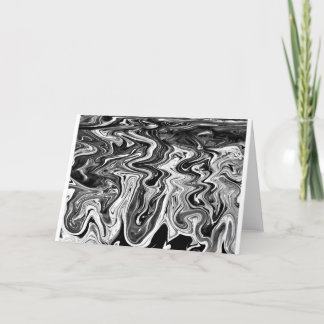 Étude de couleur Abstraite 481 / Noir, carte