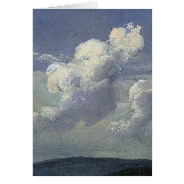 Étude de nuage, 1832 (Devant)
