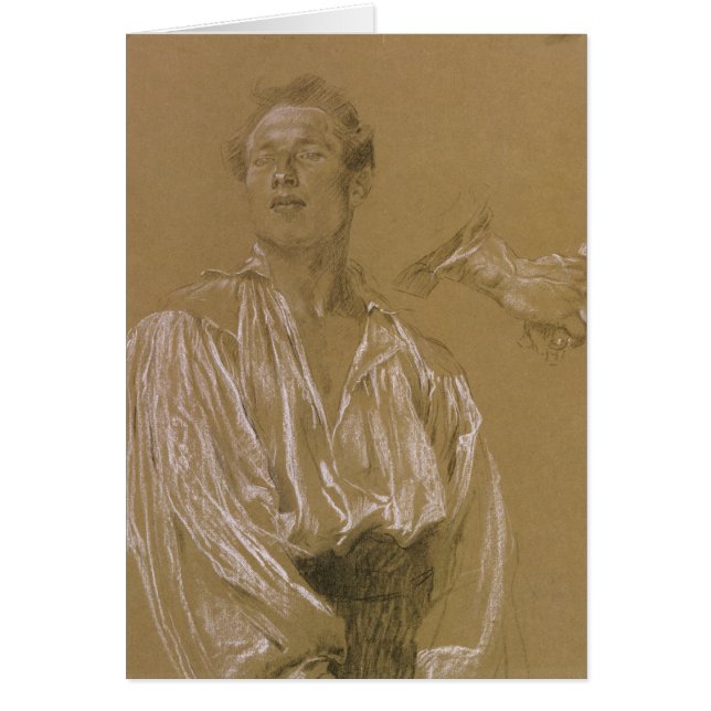 Étude de portrait d'un homme dans une chemise (Devant)