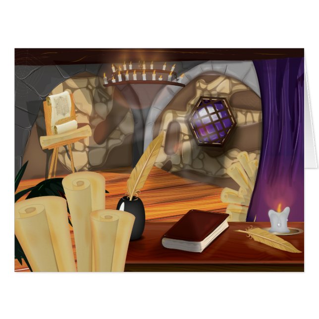 Etude de scénario médiévale (Devant horizontal)