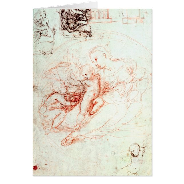 Étude pour Madonna alba, c.1508-09 (Devant)