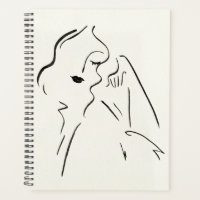 Étude simple - Croquis d'une dame