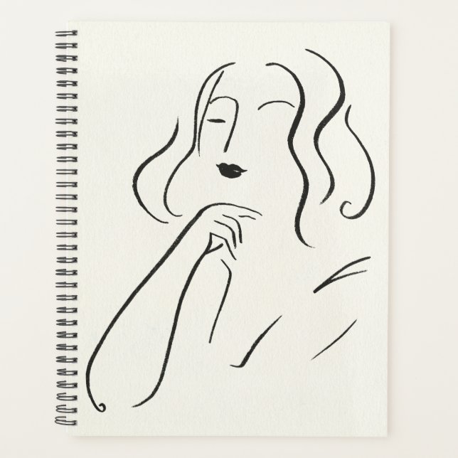 Étude simple - Esquisse d'une femme (Devant)