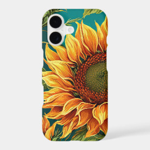 Étude Tournesol Doré - Art Botanique en Fleur 