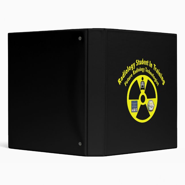 Étudiant de radiologie dans le classeur de (Arrière-plan)