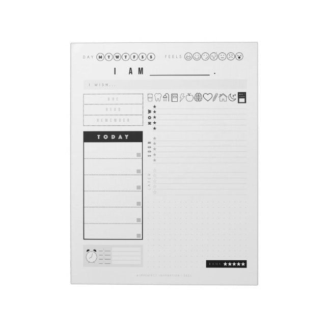 ÉTUDIANT JE SUIS Planificateur Bloc-notes | Planif (Tourné)