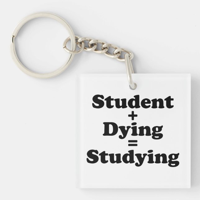 Étudiant Plus Mort Égal Étudier (Devant)