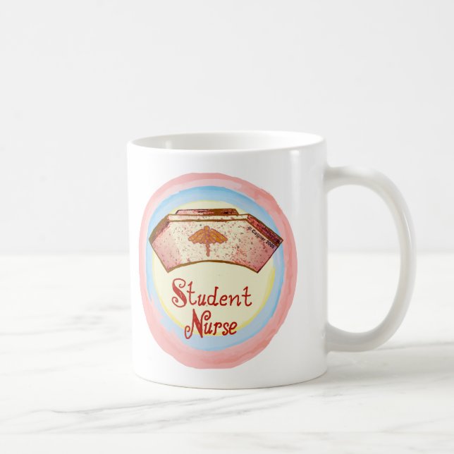 Étudiante Casquette Mug (Droite)