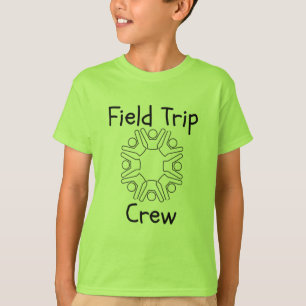 Étudiants élémentaires de T-shirt d'excursion s