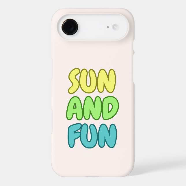Étui ajusté Sun And Fun (Verso)