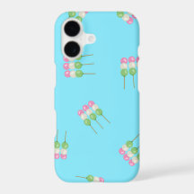 Étui Anime Blue Pastel Dango pour iPhone / iPad