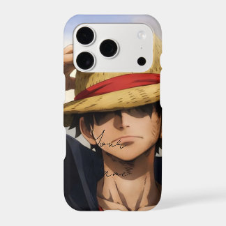 Étui Anime Luffy pour iPhone 17 Pro - Chapeau de P