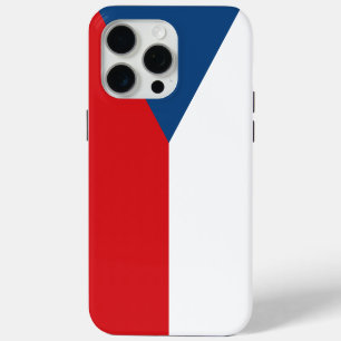 Étui Apple iPhone 15 Pro Max, drapeau de la Tchéqu