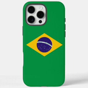 Étui Apple iPhone 16 Pro Max, drapeau du Brésil