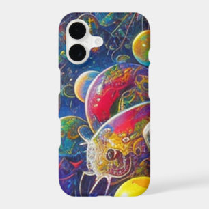 Étui Apple iPhone 17 Slim gros plan Space Race