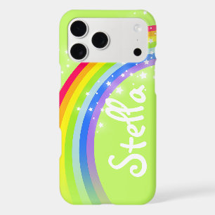 Étui arc-en-ciel vert pour iphone 5 avec 4 lettres