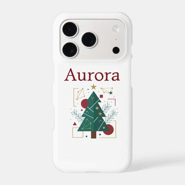 Étui Aurora Winter Vector pour iPhone 17 Pro – Min (Verso)