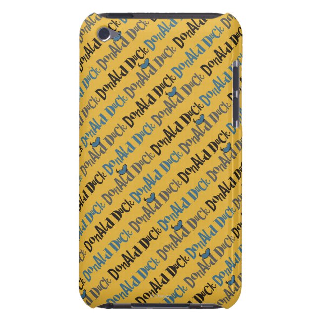 Étui Barely There iPod Principaux raccourcis Mickey | Donald Duck Motif j (Dos)