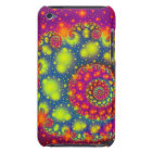 Wow Spiraling Neon Vert rose Fractale Art