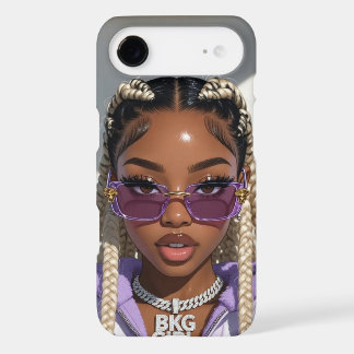 Étui BKG Monogramme Glamour Féminin pour iPhone 17