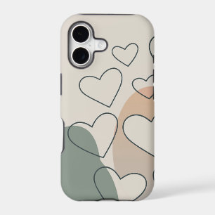Étui Boho Minimaliste pour iPhone 17 – Neutre Esth
