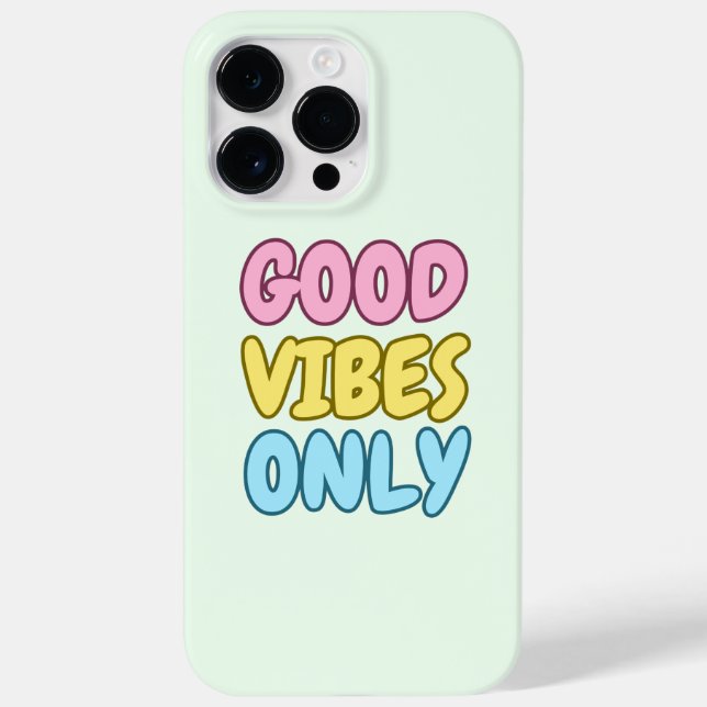Étui Case-Mate iPhone Good Vibes Only (Verso)