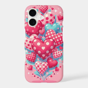 Étui Case-Mate iPhone Kawaii Cœurs et Fleurs de la