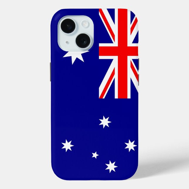 Étui Case-Mate pour Apple iPhone 15 avec drapeau d (Verso)