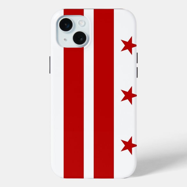 Étui Case-Mate pour iPhone 15 Plus, drapeau de Was (Verso)